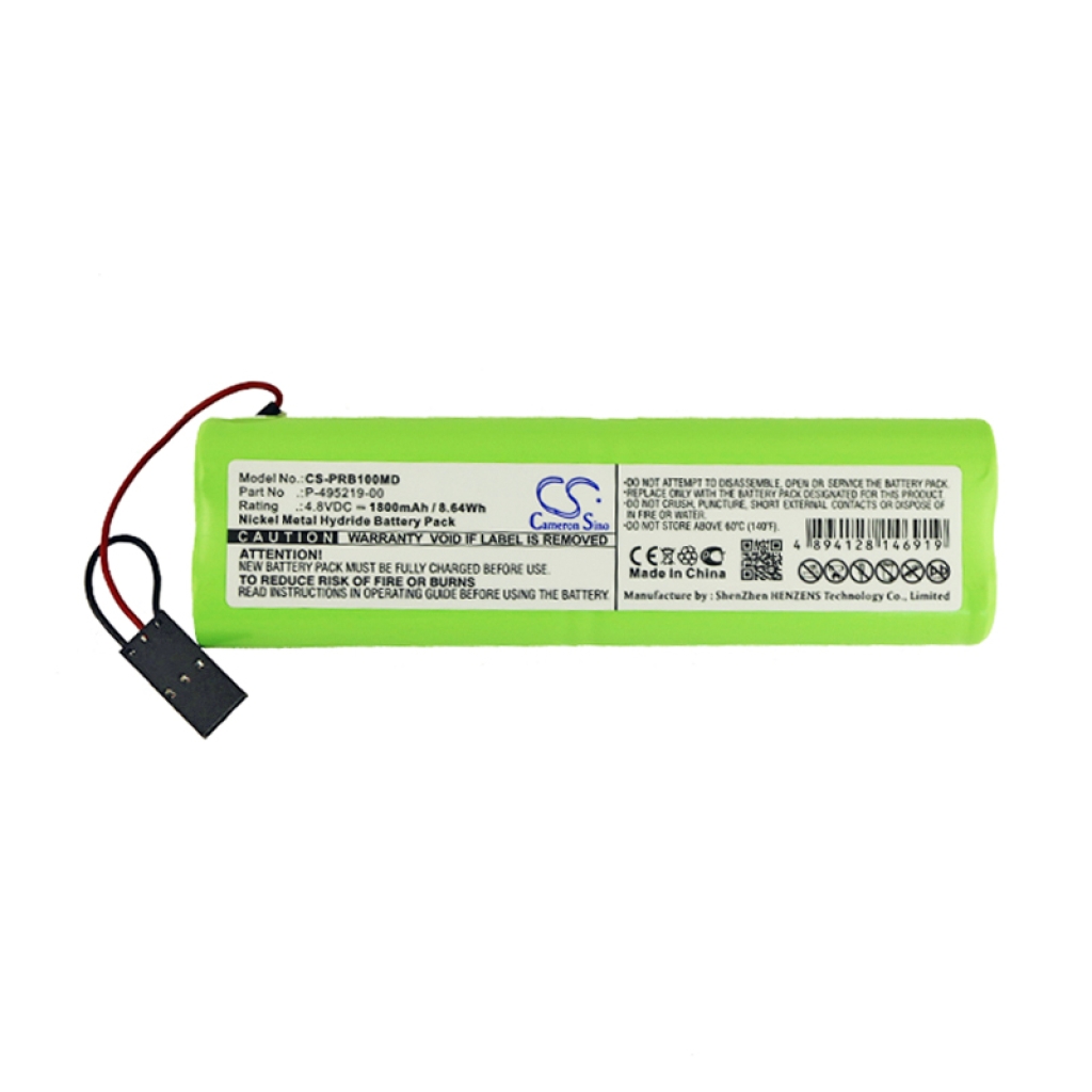 Compatible battery replacement for Puritan Bennett  B11307, 5069, P-495219-00