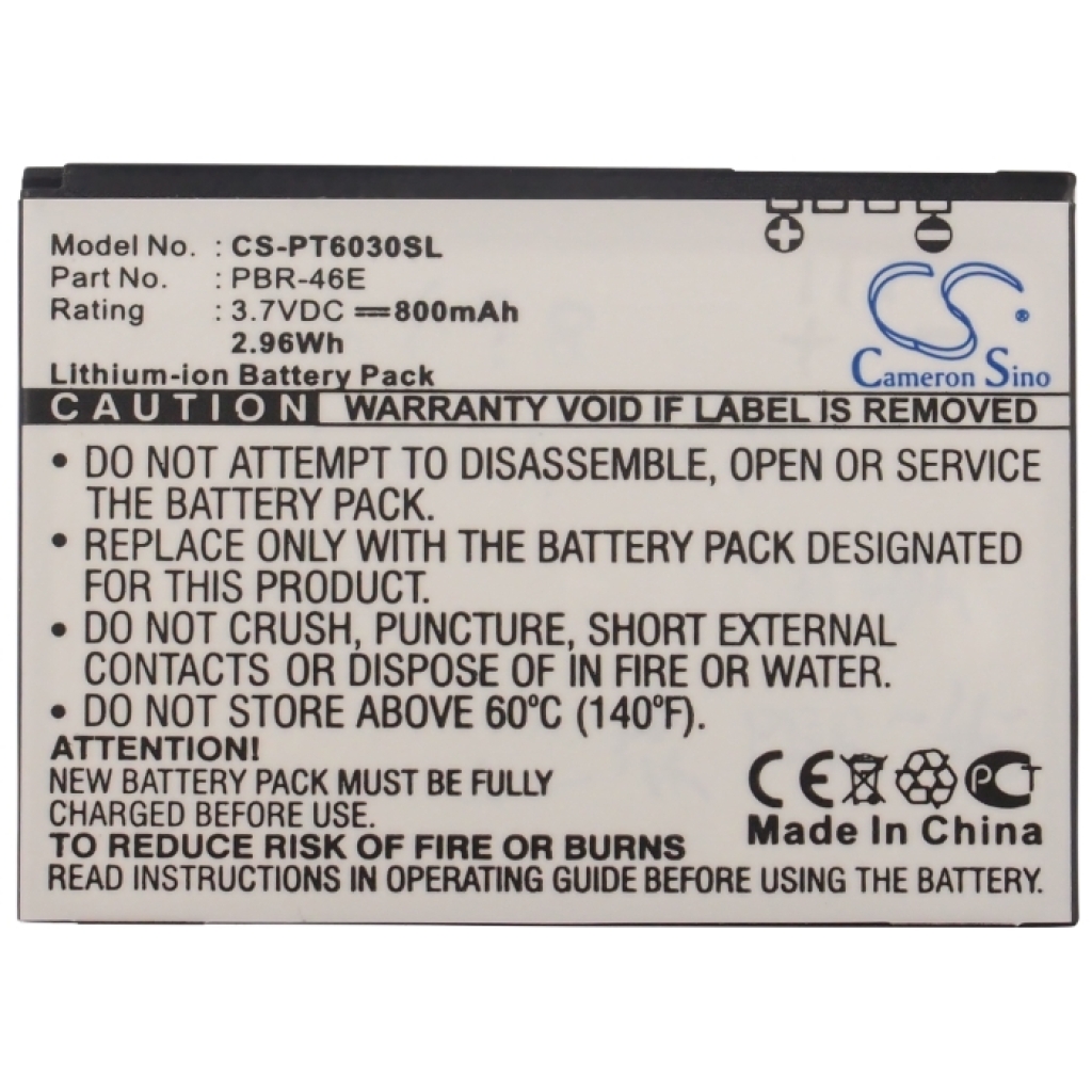 Mobile Phone Battery Pantech CS-PT6030SL