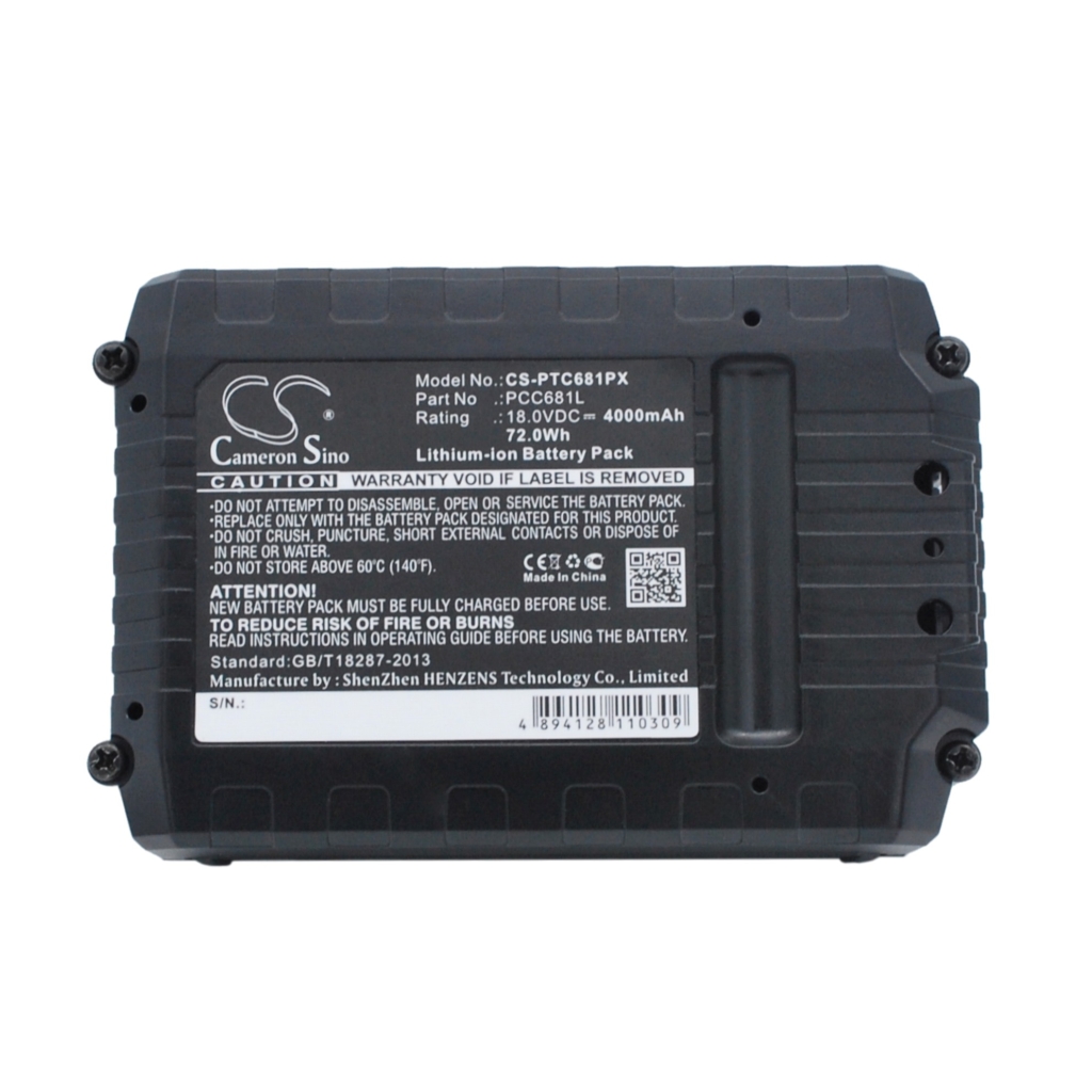 Battery industrial Black