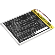 Compatible battery replacement for Pocketbook 306070PL,4G-15,4K-19