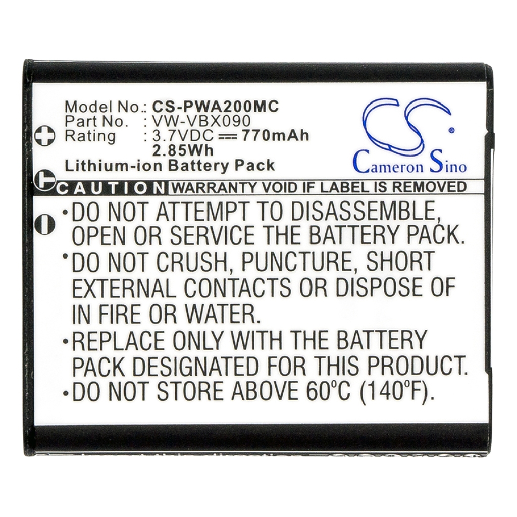 Camera Battery Panasonic CS-PWA200MC