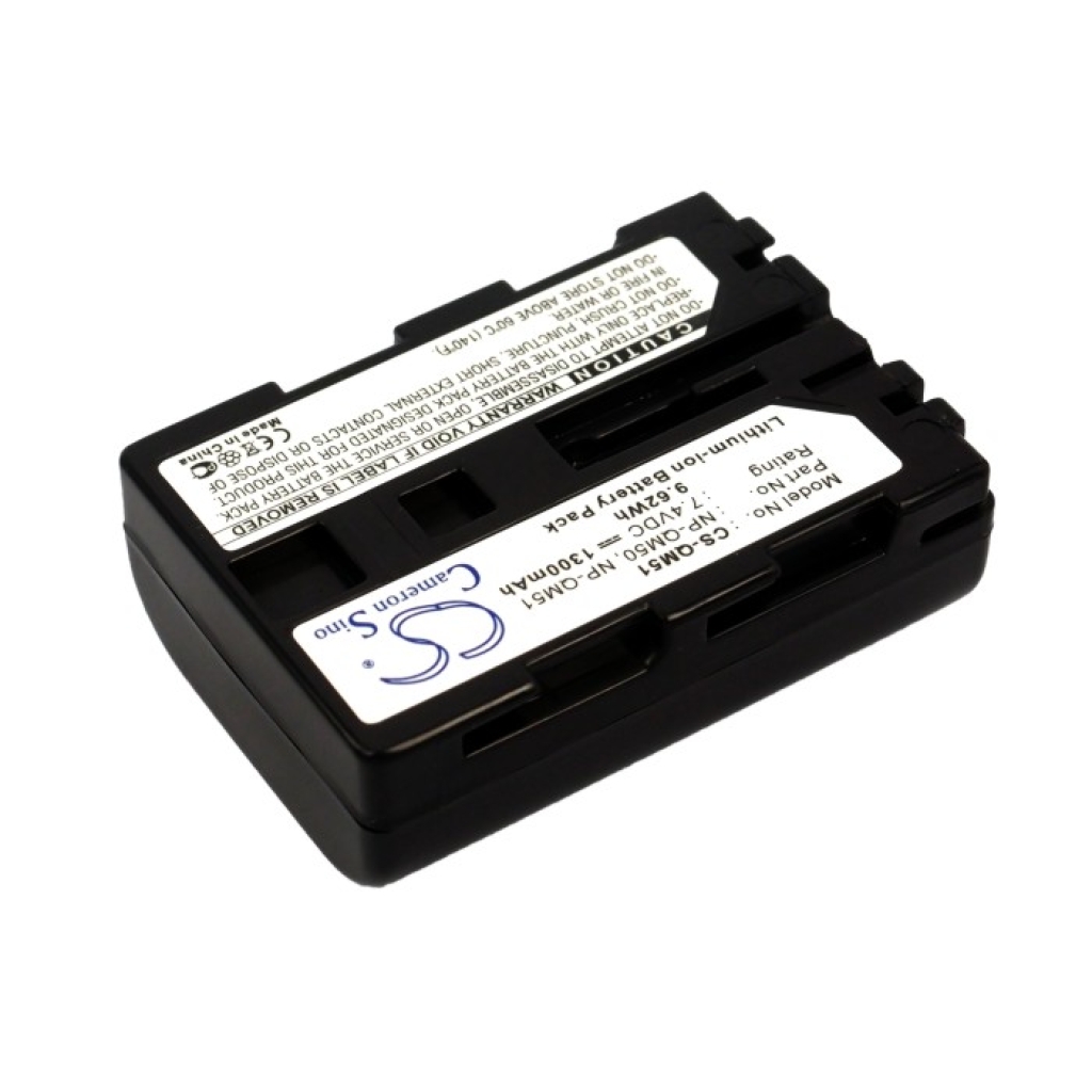 Compatible battery replacement for Sony  NP-QM51, NP-QM50