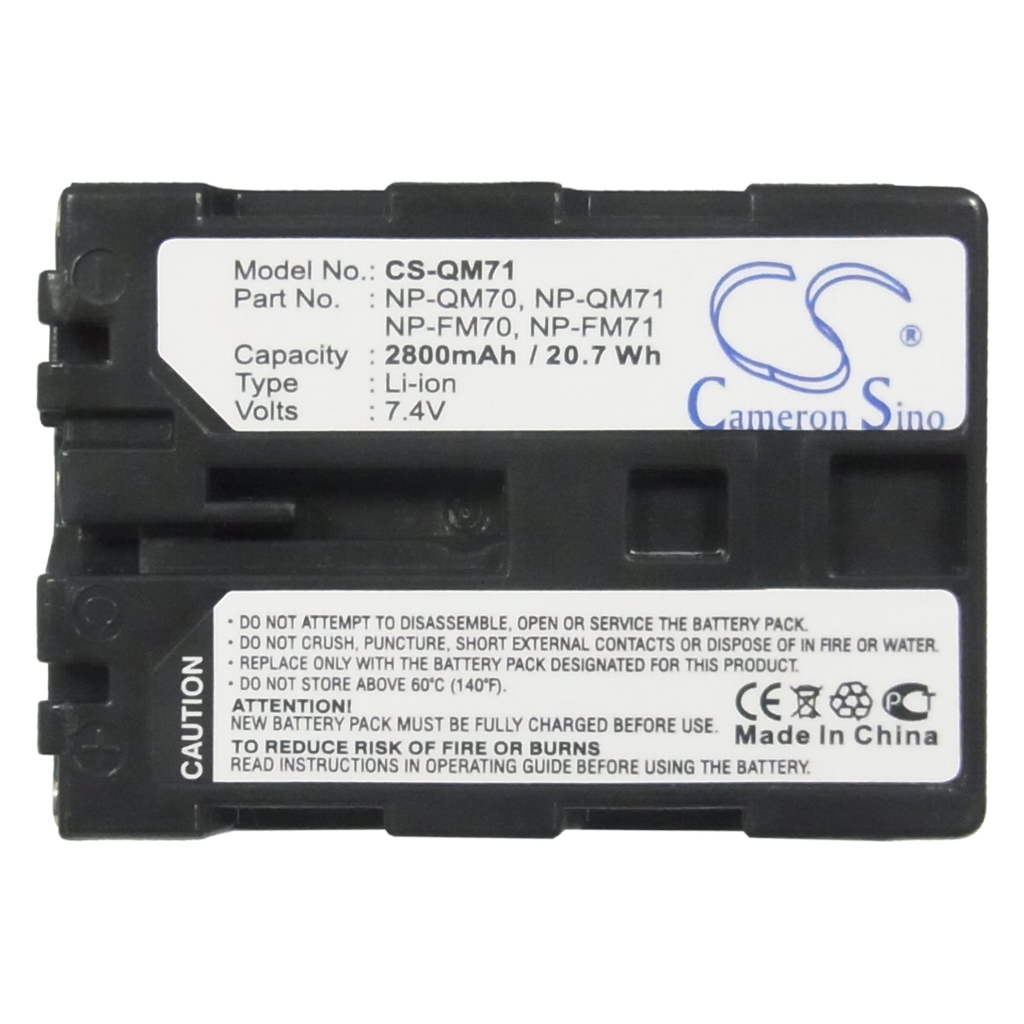 Camera Battery Sony DCR-DVD300