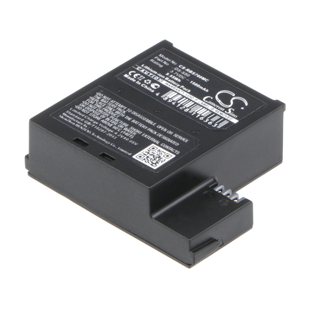 Compatible battery replacement for Aee  VCC-A034-SB, DS-S50