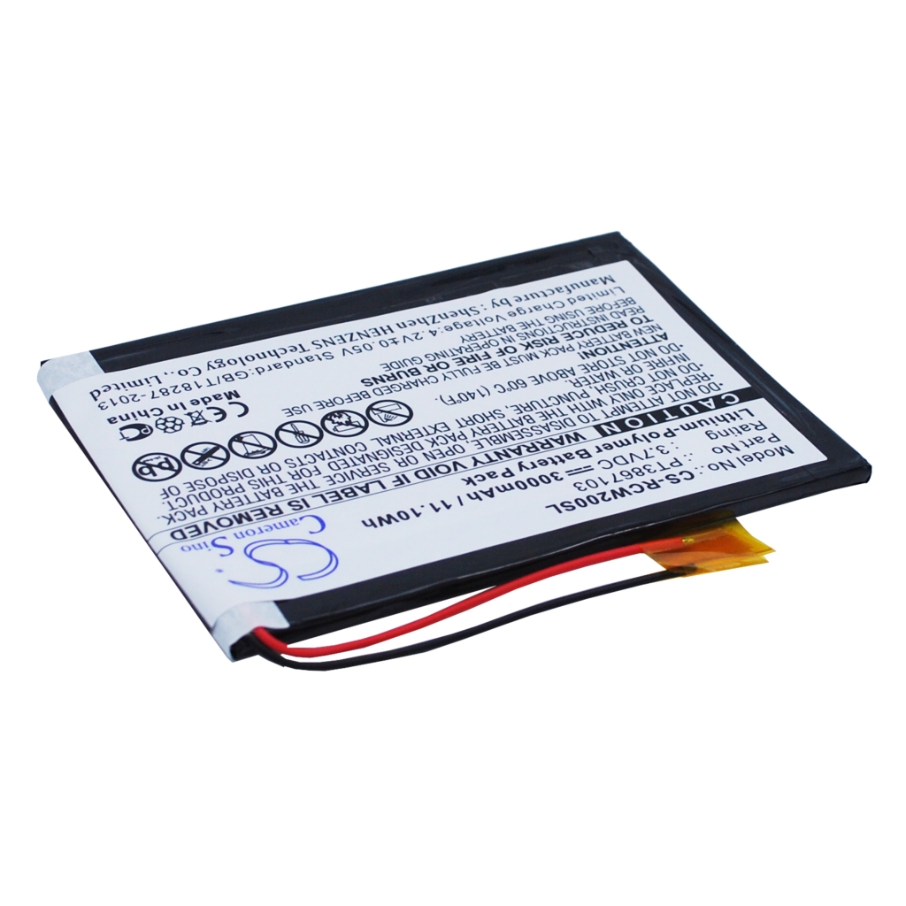 Compatible battery replacement for RCA PT3867103