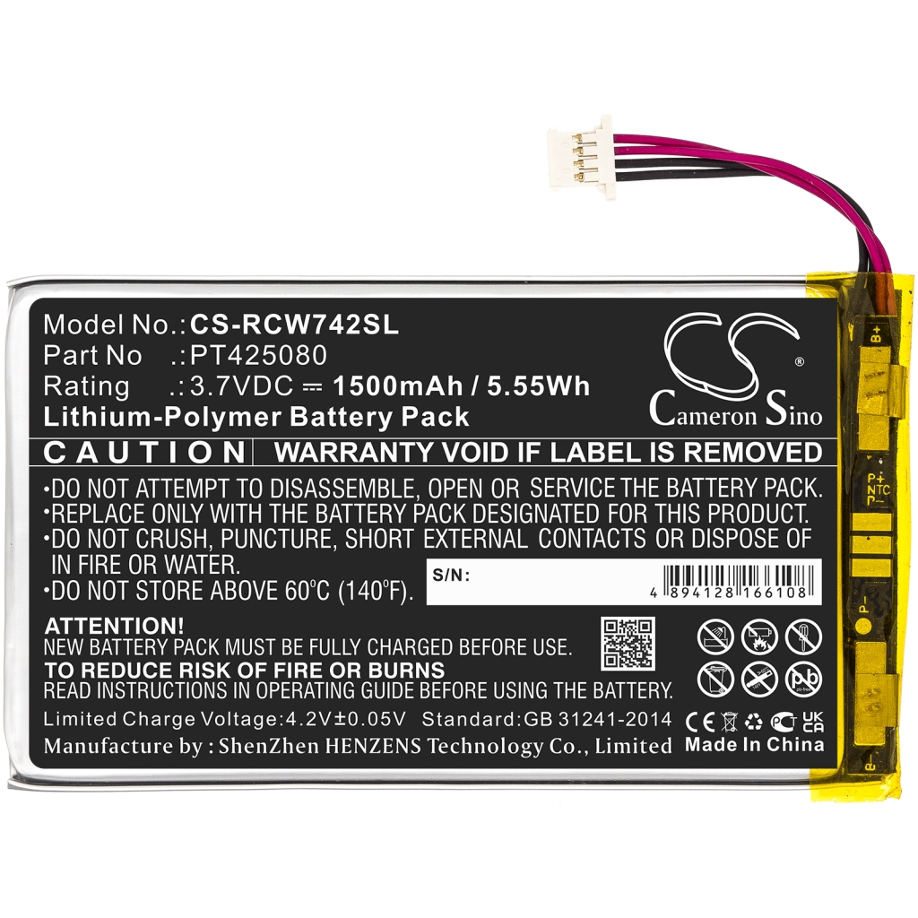 Tablet Battery Rca CS-RCW742SL