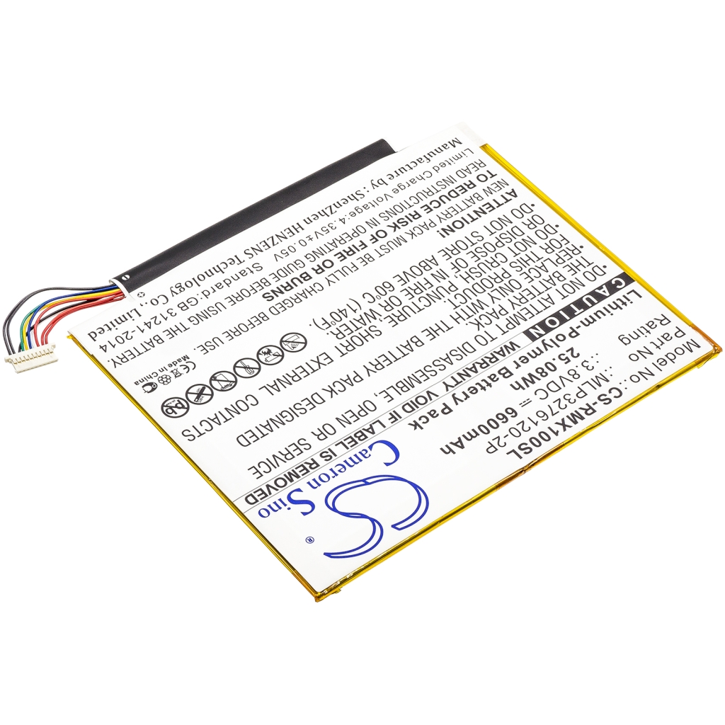 Compatible battery replacement for Verizon  MLP3276120-2P