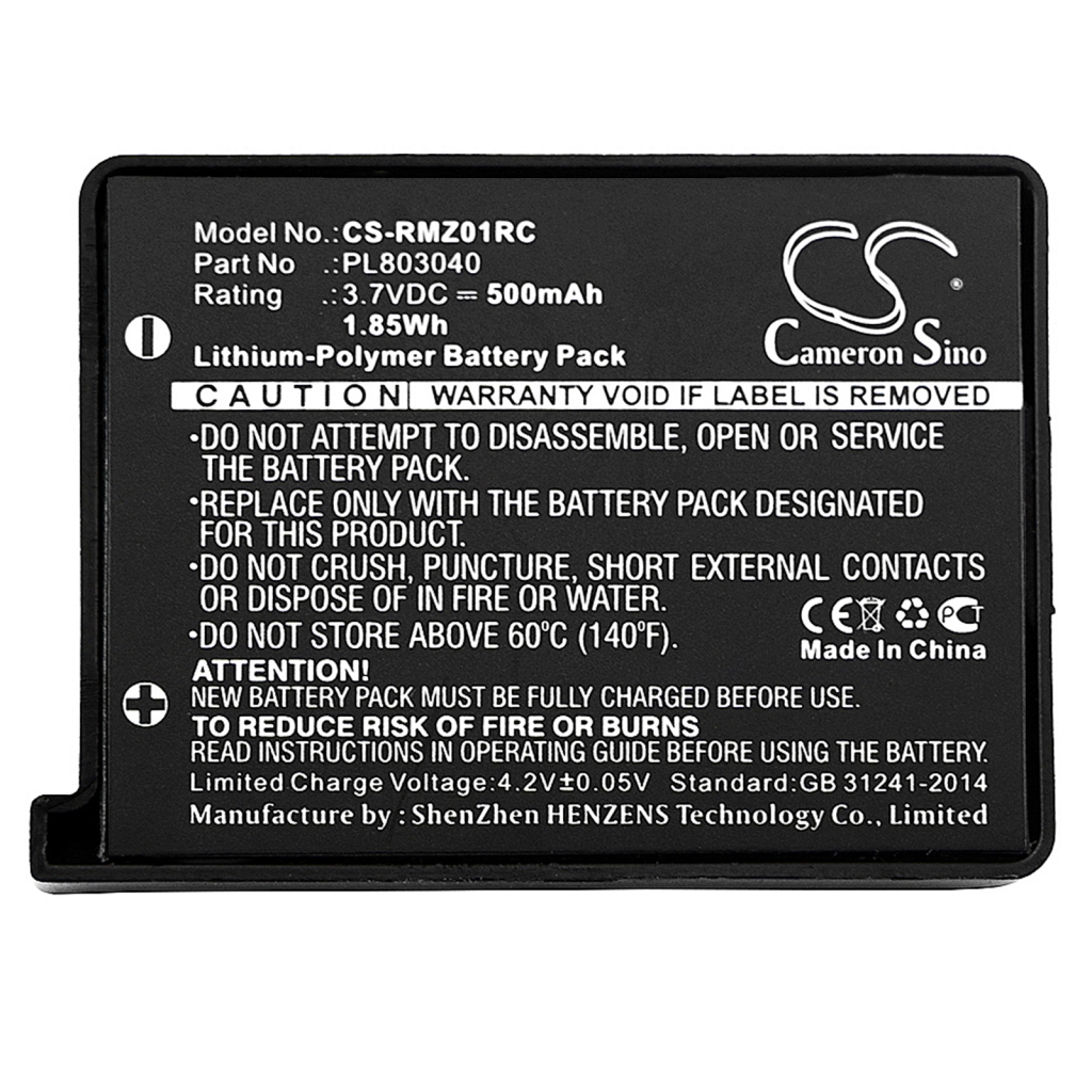 Keyboard Battery Razer CS-RMZ01RC