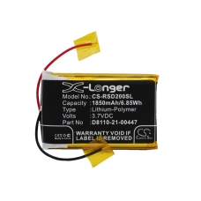 Compatible battery replacement for Roberts D8110-21-00447