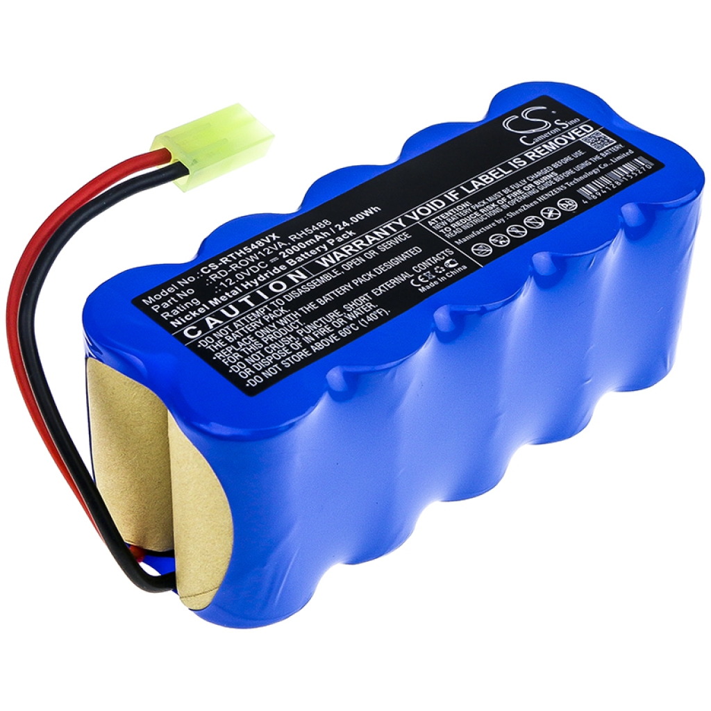 Compatible battery replacement for Rowenta  RH5488, RD-ROW12VA, RS-RH5488, RS-RH5205