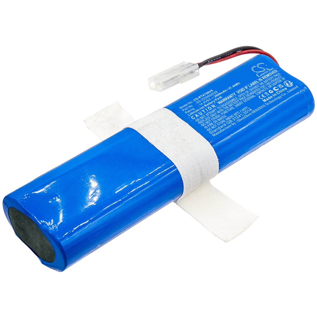 Compatible battery replacement for Tefal  SS-2230002528, INR18650F9M-4S1P, D043-INR-M26-4S1P, SS-2230002529