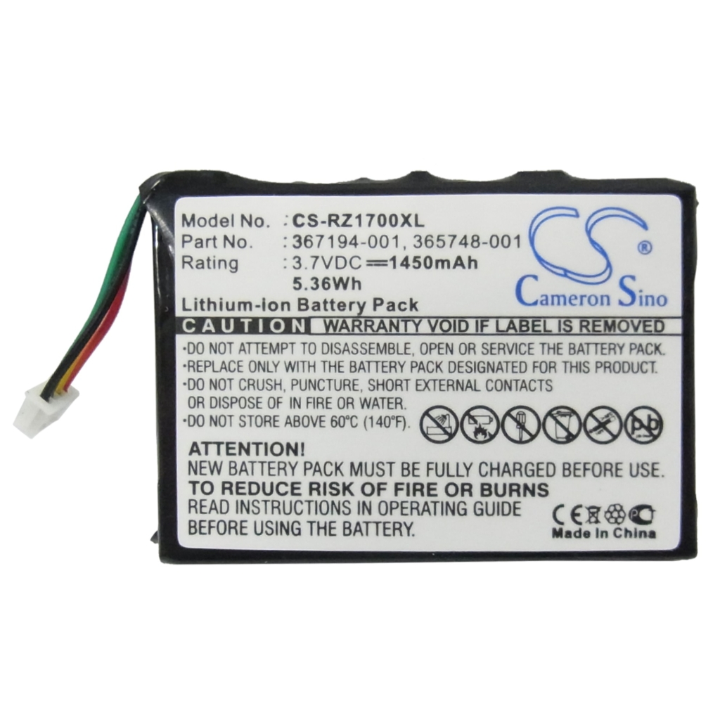 Tablet Battery HP CS-RZ1700XL