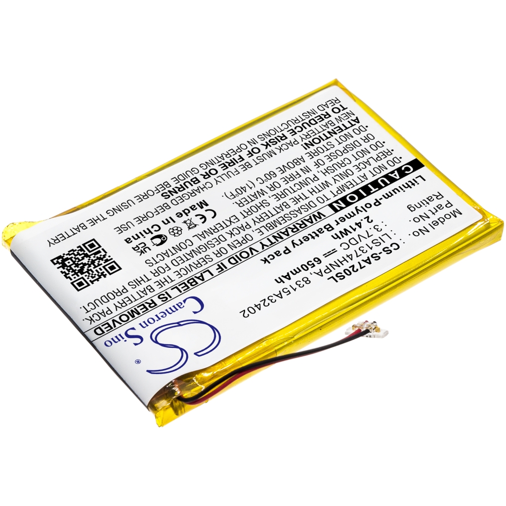 Compatible battery replacement for Sony  8917A44167, 8315A32402, 1-756-702-12, 1-756-702-11, LIS1374HNPA