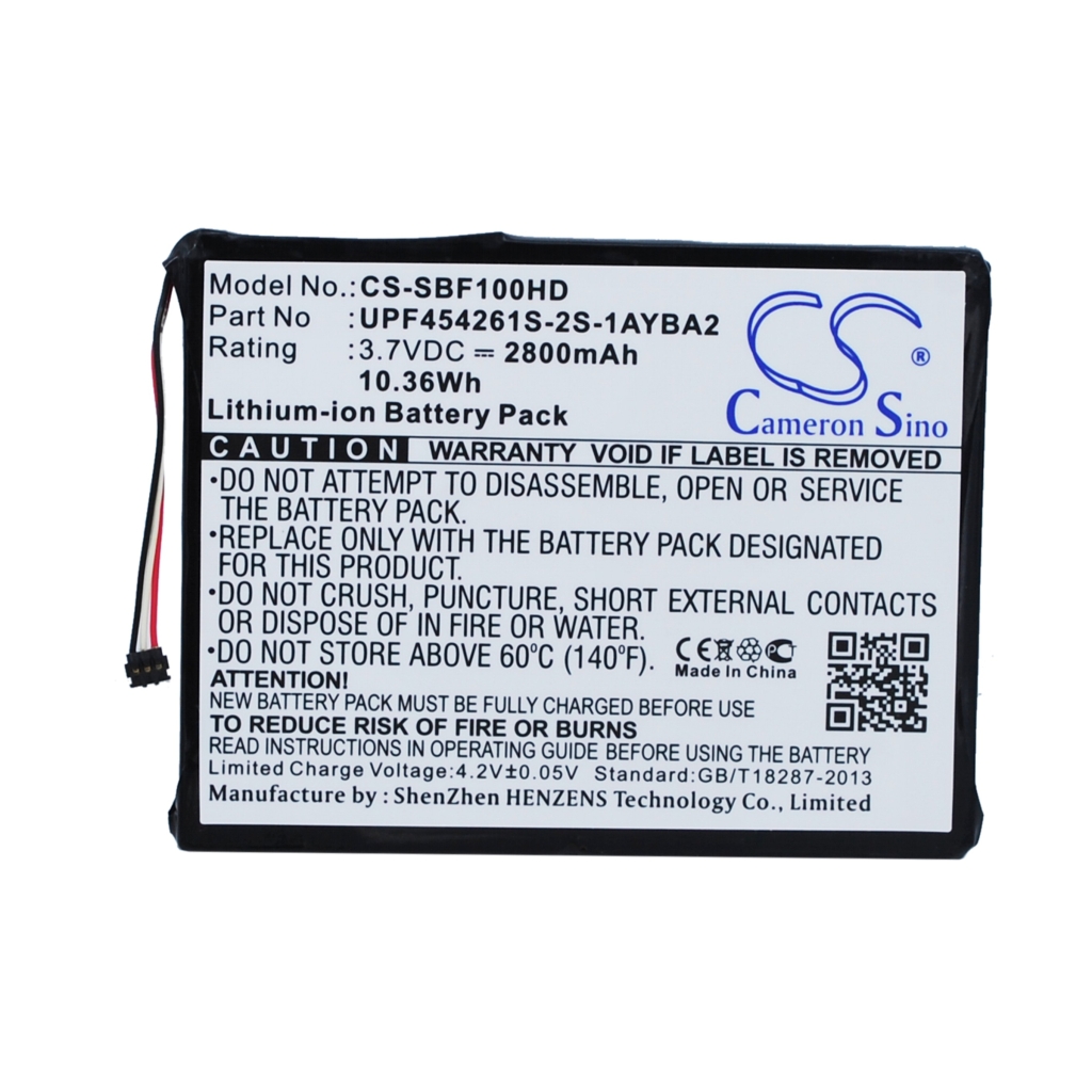 Notebook battery Seagate CS-SBF100HD