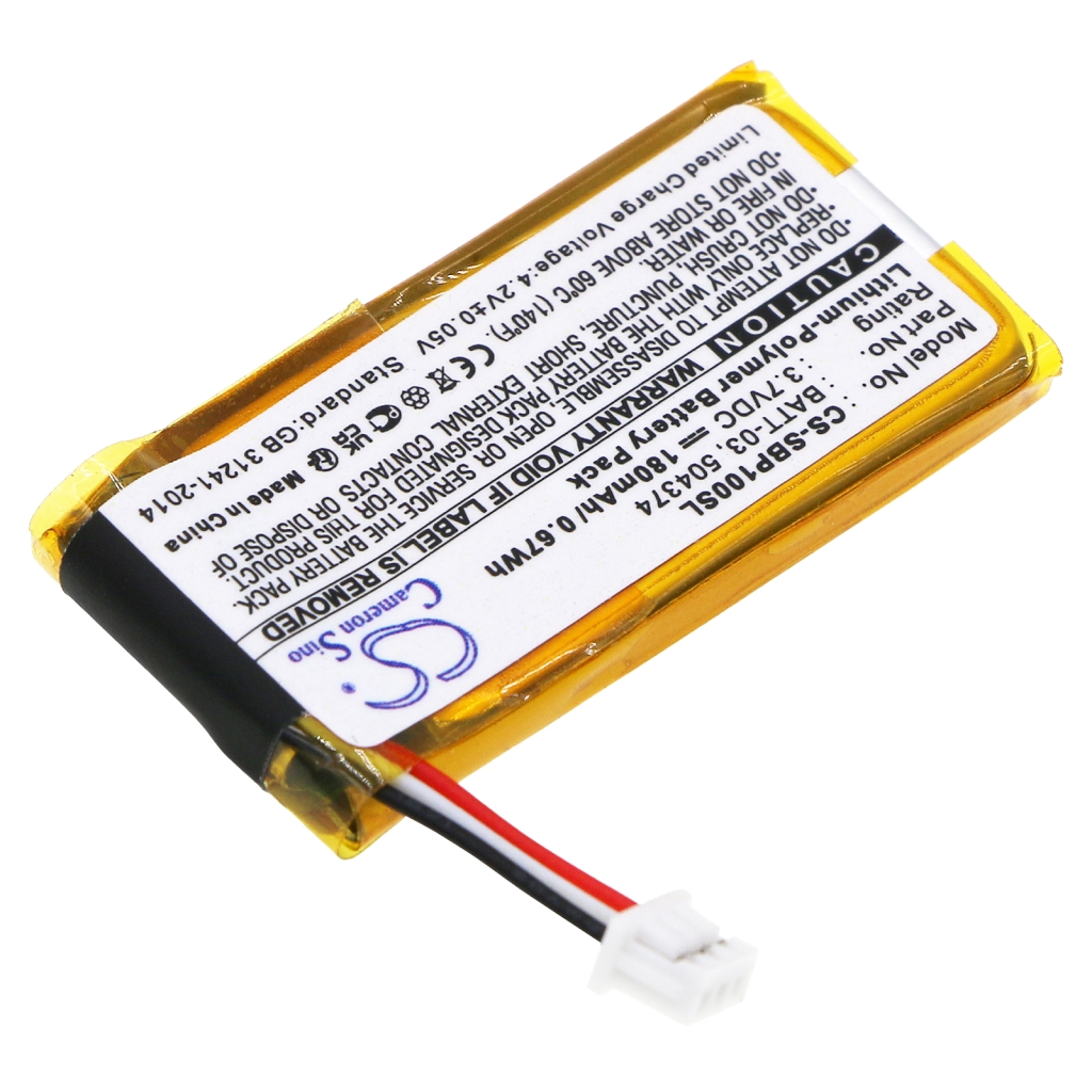 Compatible battery replacement for Sennheiser  BATT-03, 504374