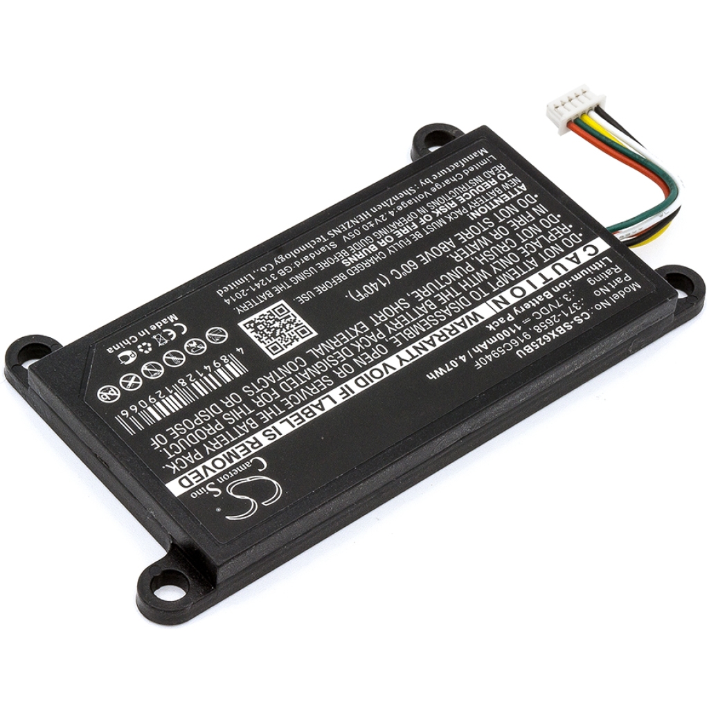 Compatible battery replacement for Sun  F371-2659-01, 916C5940F, 371-2658, SQU-711