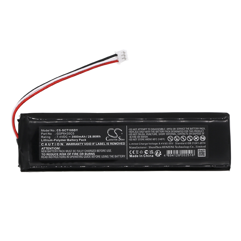 DVD Player Battery Sencor CS-SCT105DY