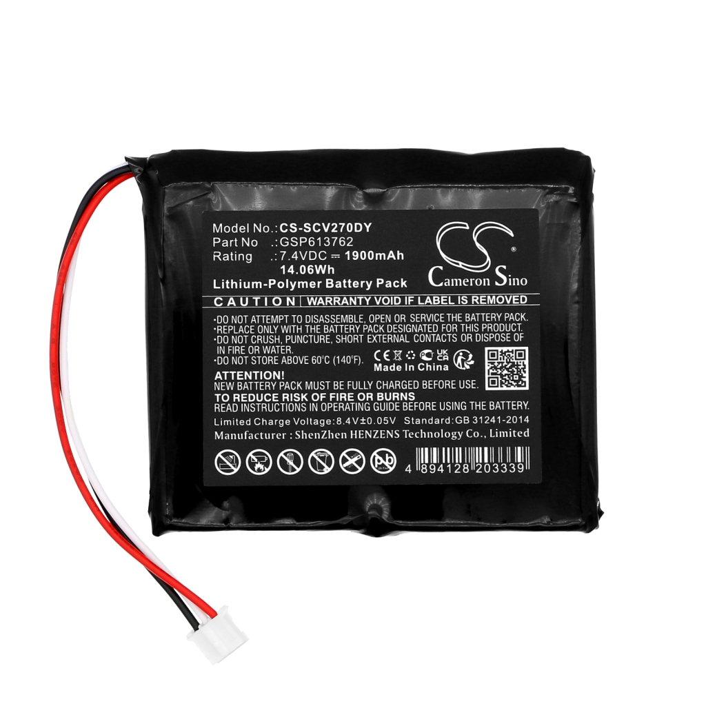 DVD Player Battery Sencor CS-SCV270DY