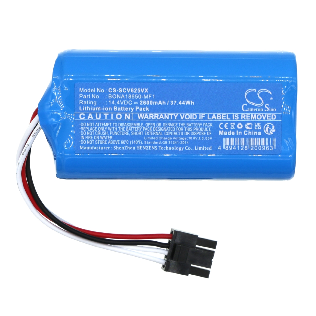 Compatible battery replacement for Sencor  4INR19/66, 18650-4SM2, SRX 1002, BONA18650-MF1, BONA18650-M26