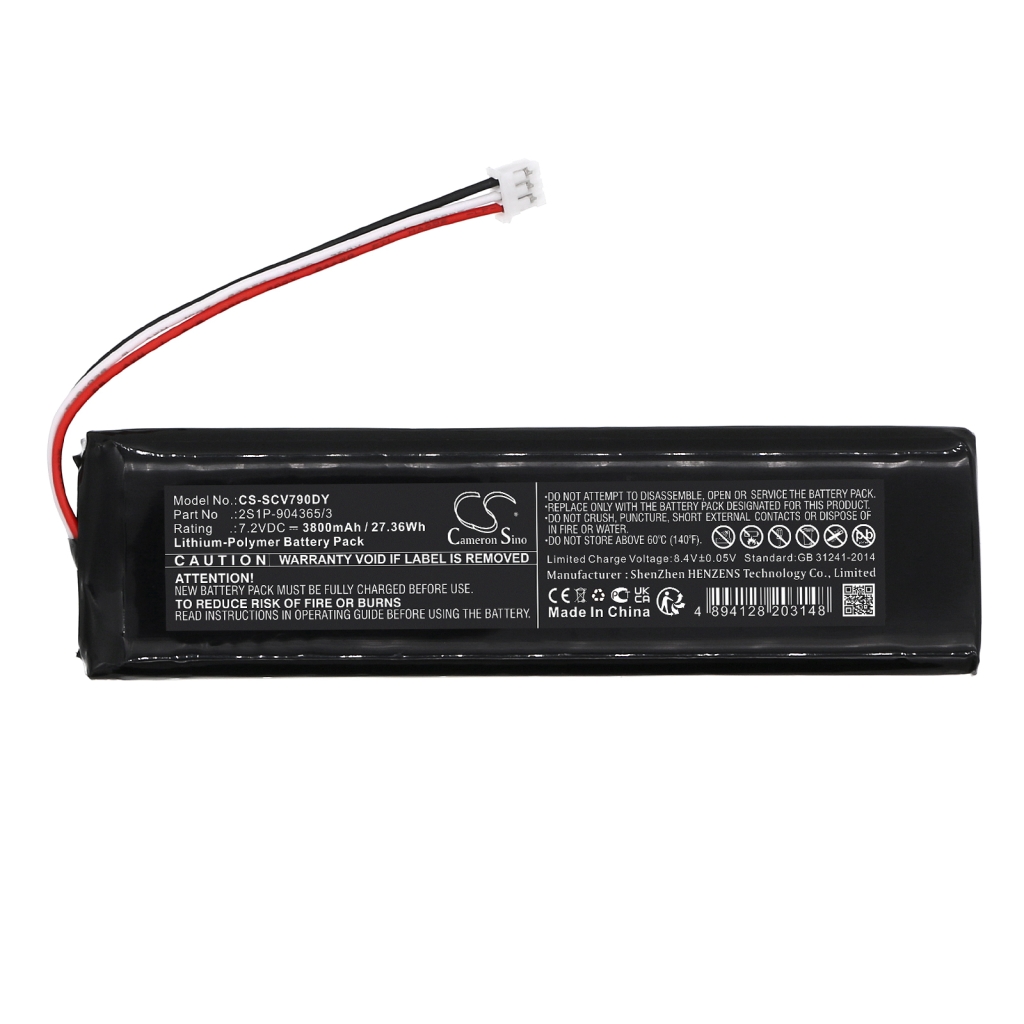 DVD Player Battery Sencor CS-SCV790DY