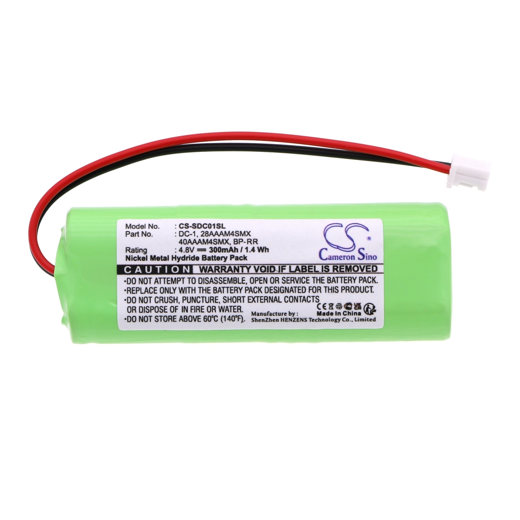 Compatible battery replacement for DT Systems  40AAAM4SMX, 28AAAM4SMX, DC-1, BP-RR