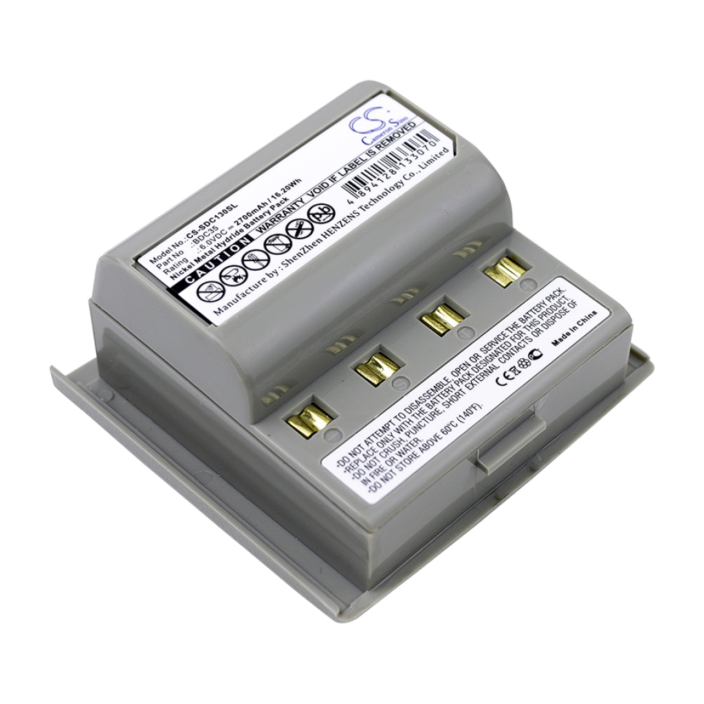 Compatible battery replacement for Sokkia  BDC35A, BDC35, BD-C35A, BD-C35