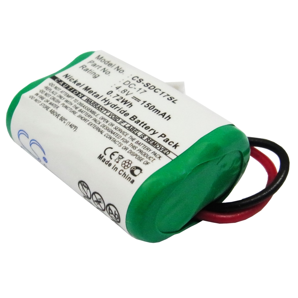 Compatible battery replacement for SportDog  SDT00-11907, 4SN-1/4AAA15H-H-JP1, MH120AAAL4GC, DC-17_5, DC-17...