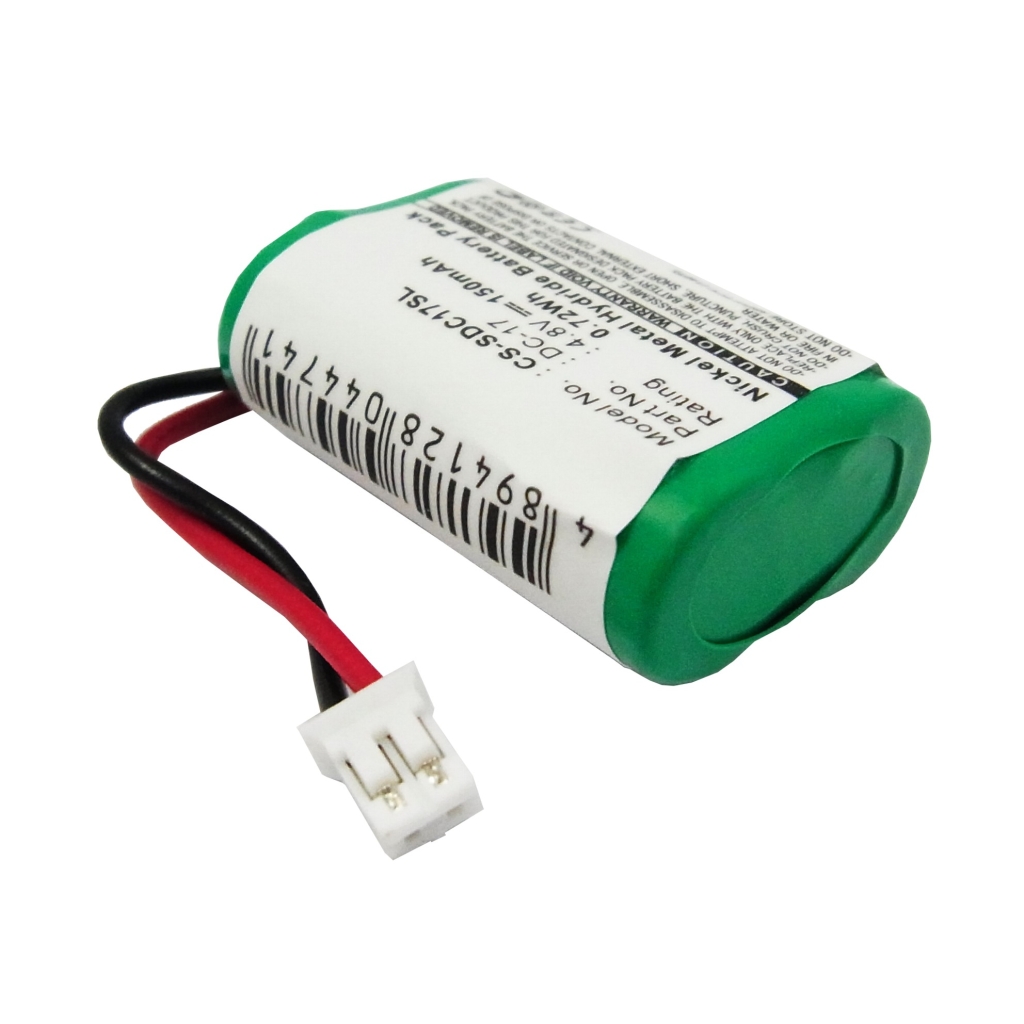 Compatible battery replacement for Dogtra  MH120AAAL4GC, DC-17_5, DC-17, 650-058, SDT00-11907...