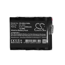 Compatible battery replacement for Saflok DL-2EN