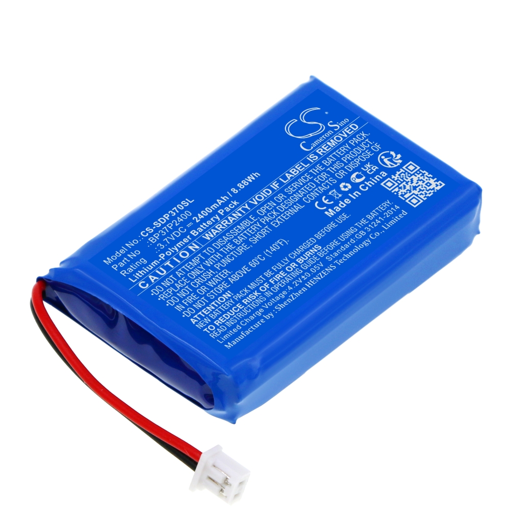 Compatible battery replacement for Dogtra  BP37P2400