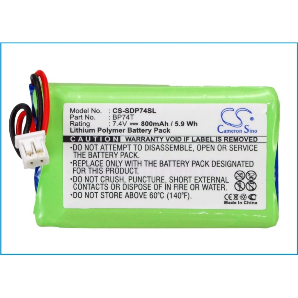 Compatible battery replacement for Dogtra  BP74T