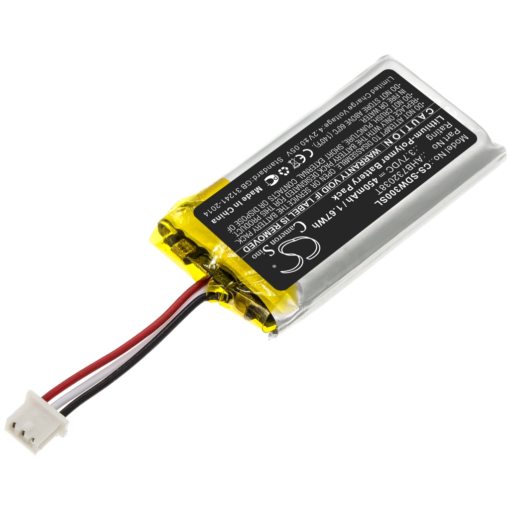 Compatible battery replacement for Sennheiser  AHB732038T, 1000807