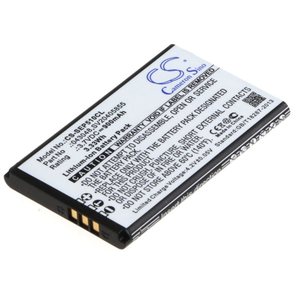 Compatible battery replacement for Swissvoice  SV20405855, C0487, 043048