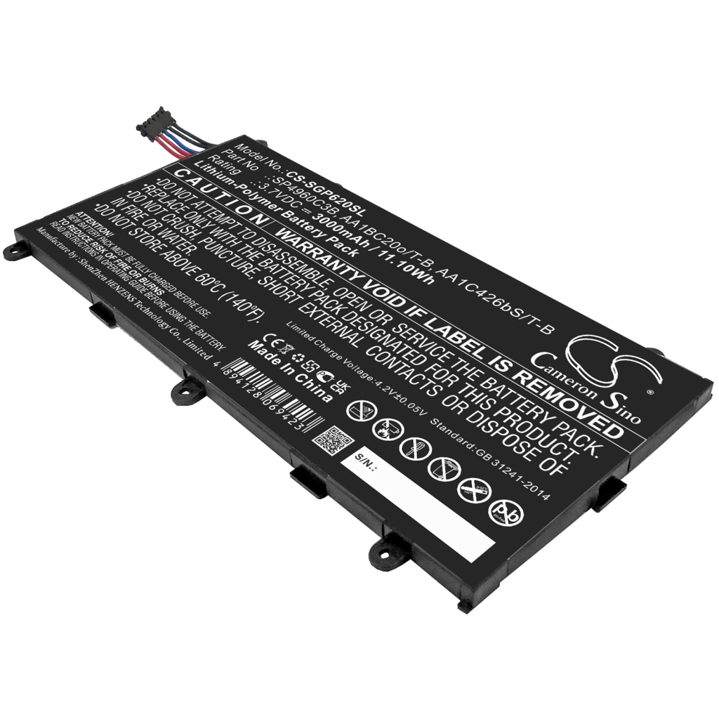 Compatible battery replacement for Samsung  AA1C426bS/T-B, AA1BC20o/T-B, SP4960C3B