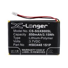 Compatible battery replacement for SkyGolf H503448 1S1P