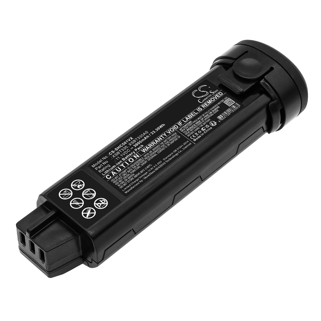 Compatible battery replacement for Shark  XSBT330AS, XSBT330