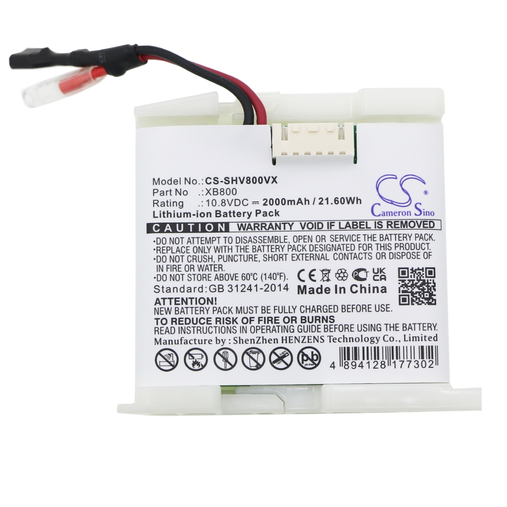 Smart Home Battery Shark CS-SHV800VX