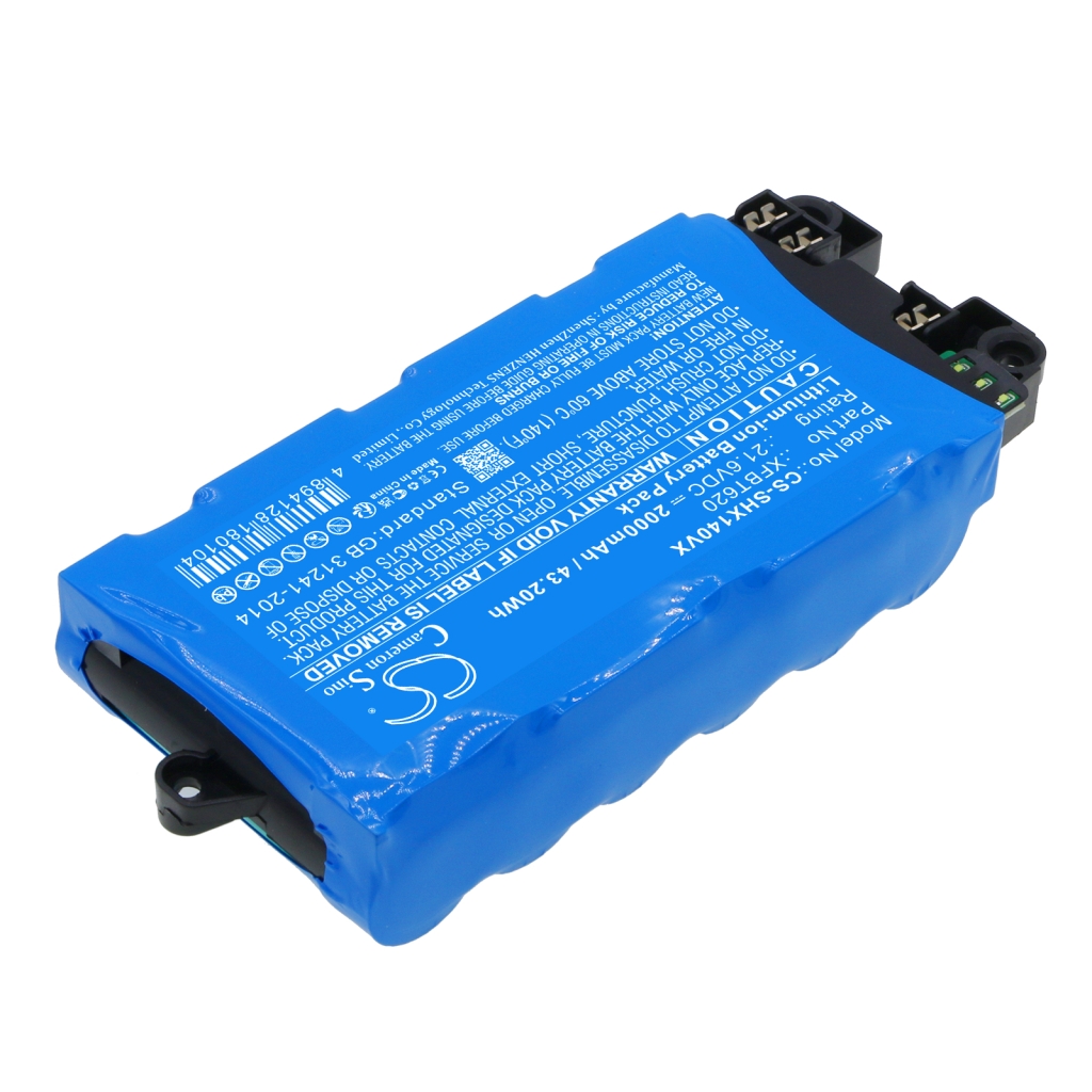 Compatible battery replacement for Shark XFBT620