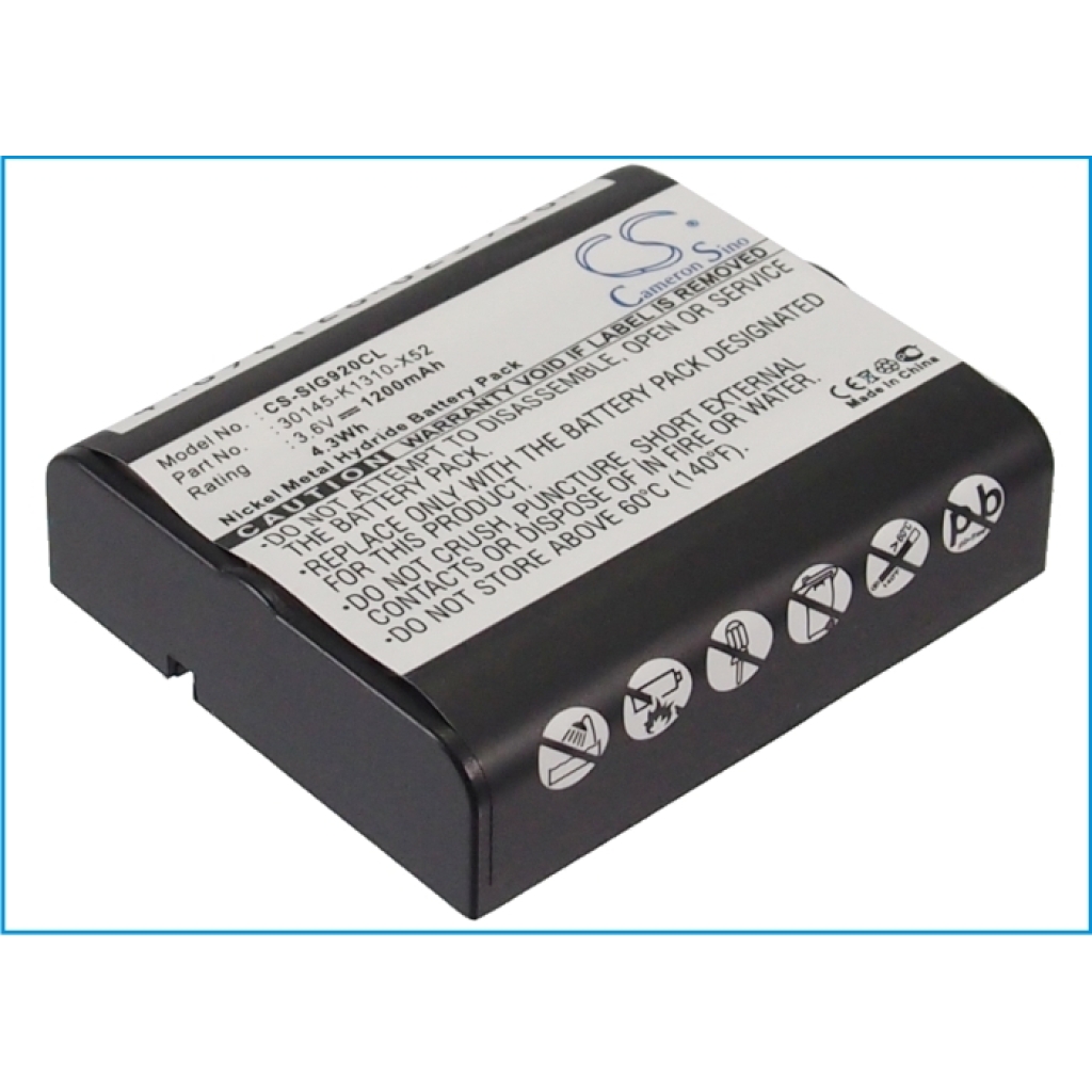 Compatible battery replacement for Siemens  SL30250, E29996, E14152/2.0, T340, 30145-K1310-X52...