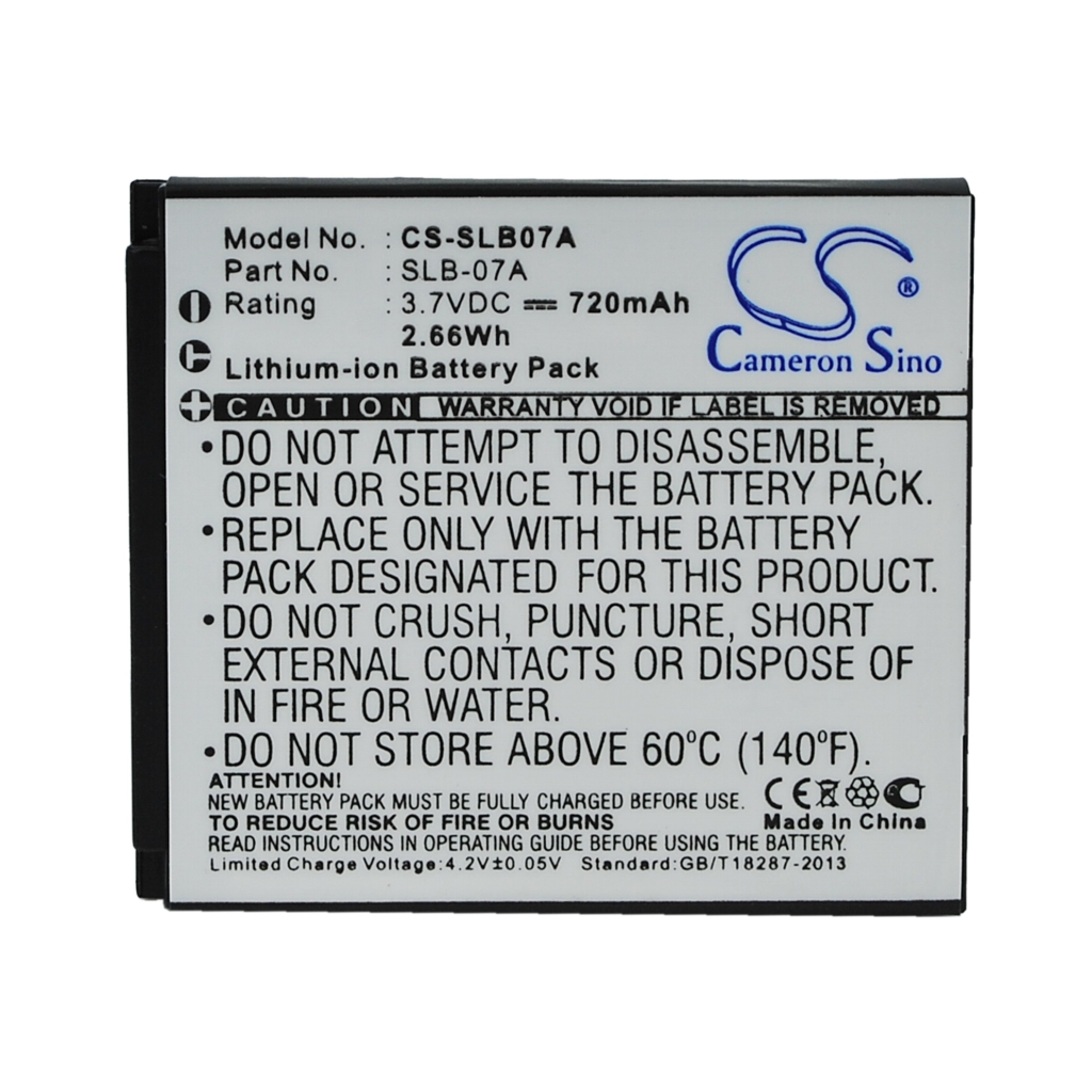 Camera Battery Samsung TL205