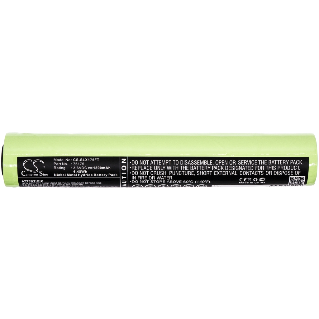 Compatible battery replacement for Streamlight  75375, 75175