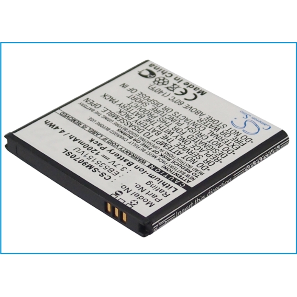 Compatible battery replacement for Samsung  EB535151VUBSTD, EB535151VU