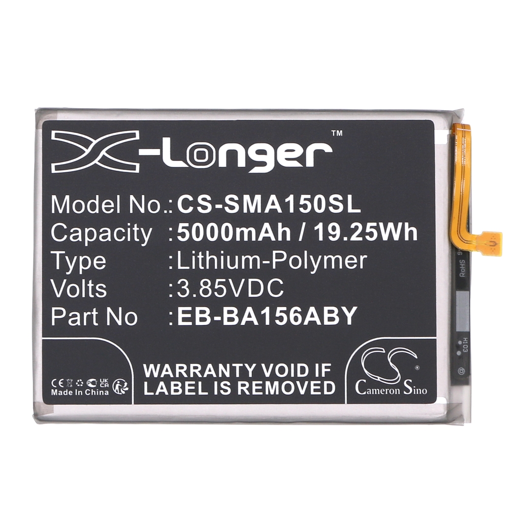 Compatible battery replacement for Samsung  GH82-33639A, EB-BA156ABY