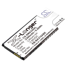 Compatible battery replacement for Samsung EB-BA310ABE,GH43-04562A