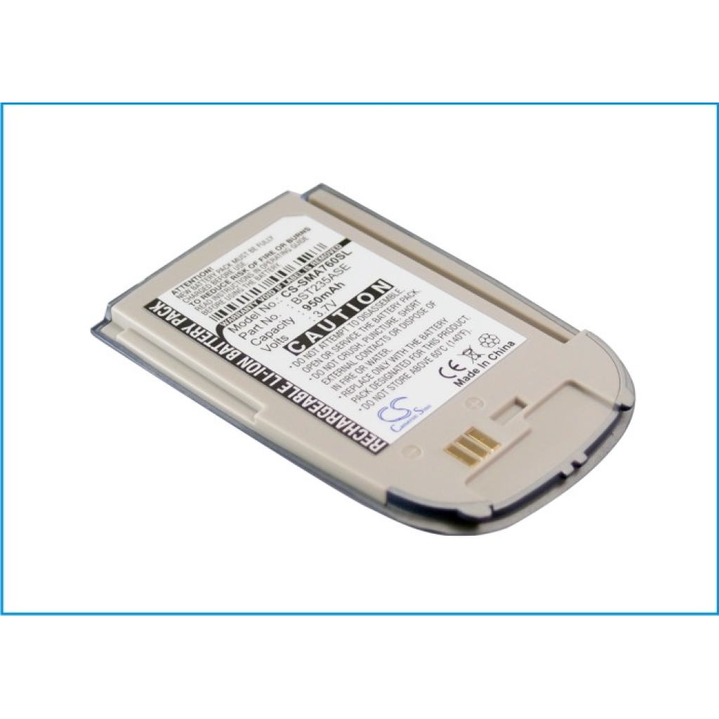 Mobile Phone Battery Samsung CS-SMA760SL