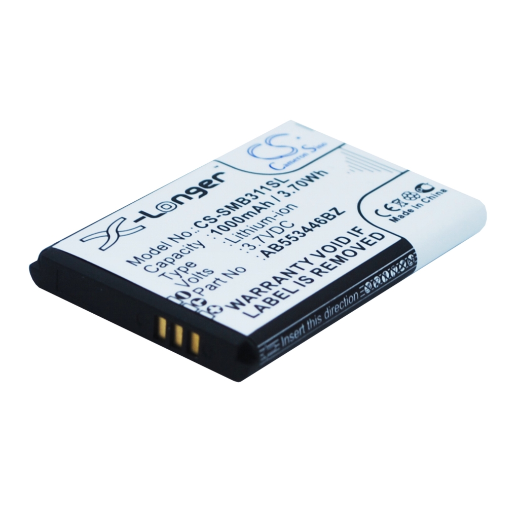 Compatible battery replacement for Samsung  AB553446BZ