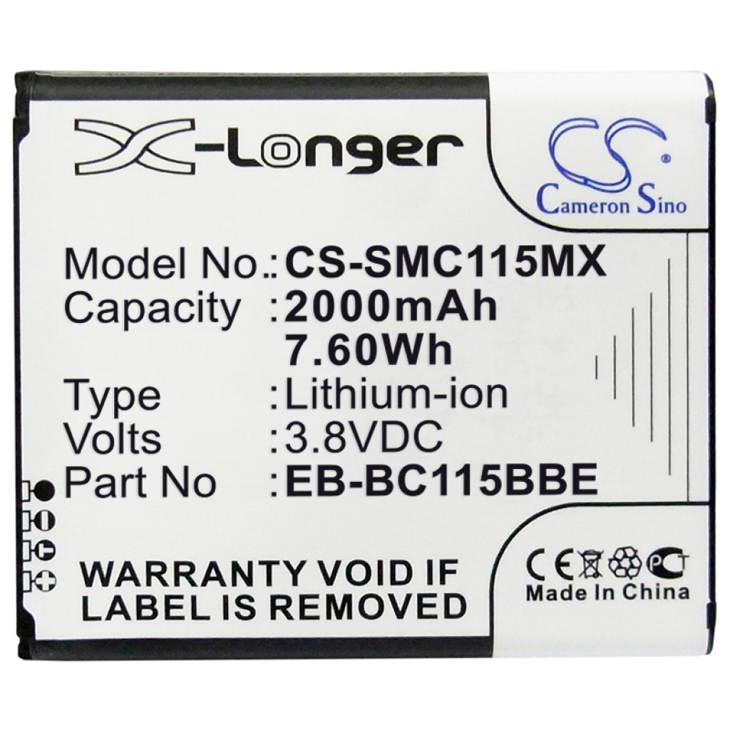 Camera Battery Samsung CS-SMC115MX