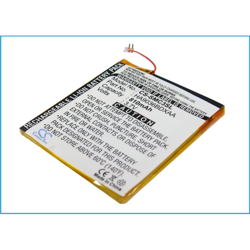 MP3, MP4, PMP Battery Samsung CS-SMC3SL