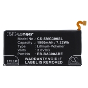 CS-SMG300SL<br />Batteries for   replaces battery EB-BA300ABE