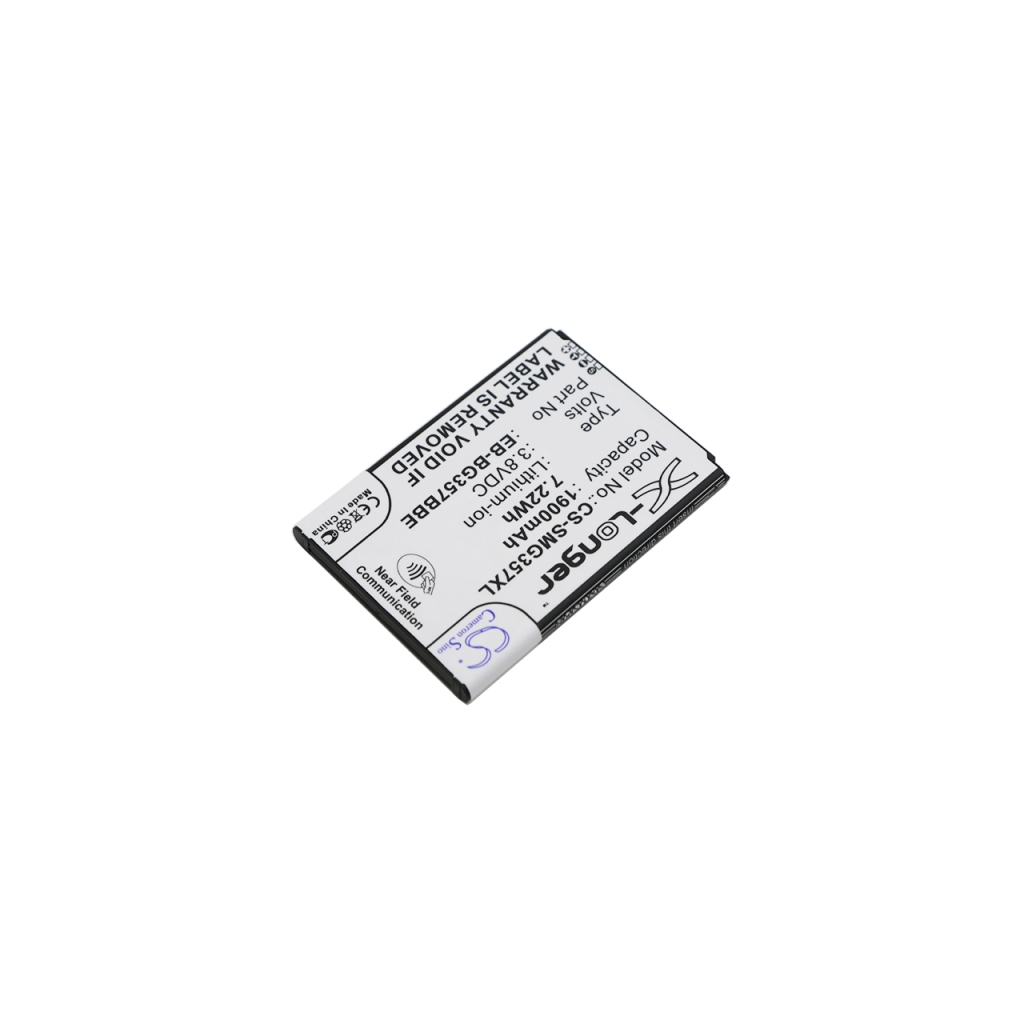 Compatible battery replacement for Samsung  BG357BBU, EB-BG357BBE, BG357BBZ